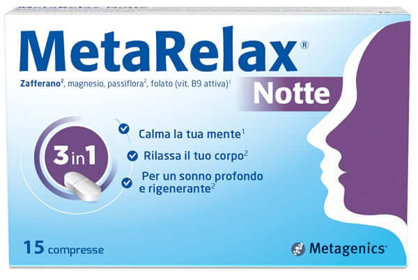 Metarelax notte 15 compresse