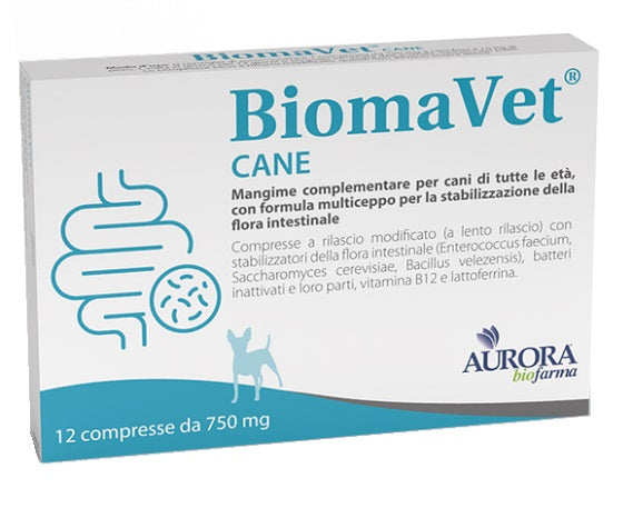 Biomavet cane 750mg 12 compresse