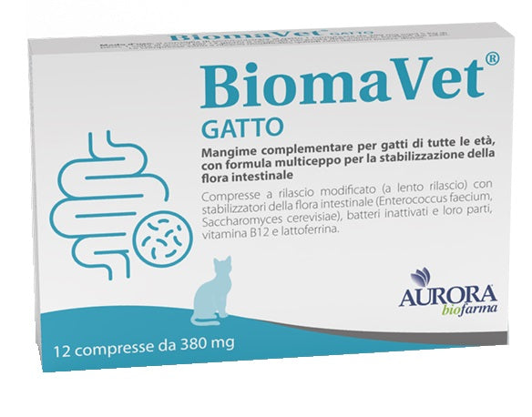 Biomavet gatto 380mg 12 compresse