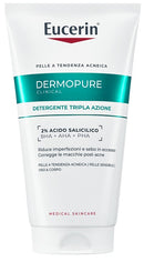 Eucerin dermopure clinical detergente tripla azione 150 ml