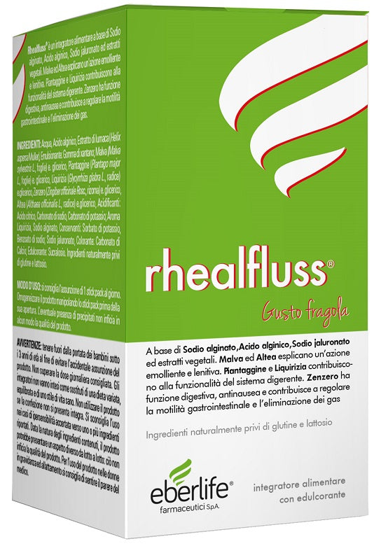 Rhealfluss fragola 20 stickpack da 10 ml