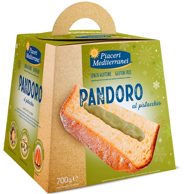 Piaceri mediterranei pandoro pistacchio 700 g