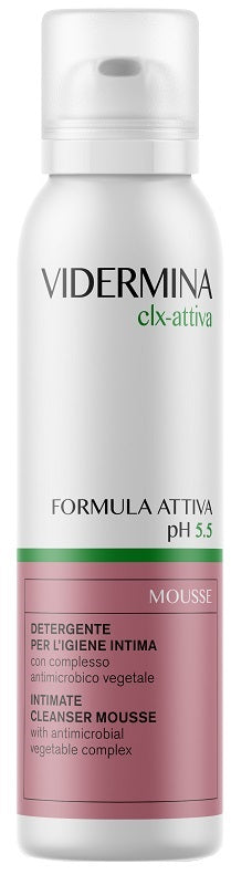 Vidermina clx-attiva mousse 150 ml nuova formula