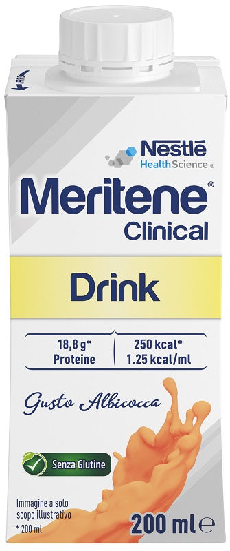 Meritene clinical albicocca 200 ml