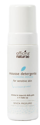 Mousse detergente viso pelle sensibile senza profumo 150 ml