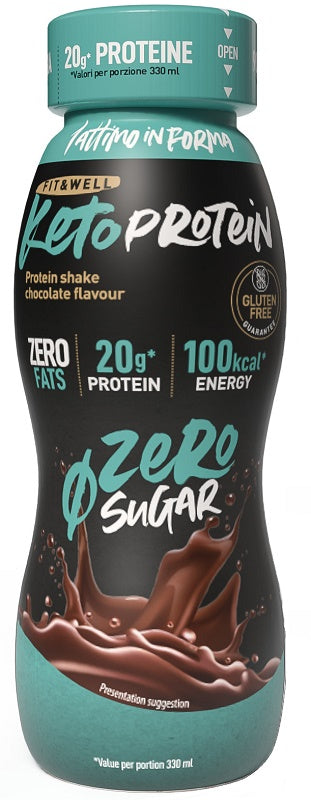 Keto protein shake cioccolato 330 ml