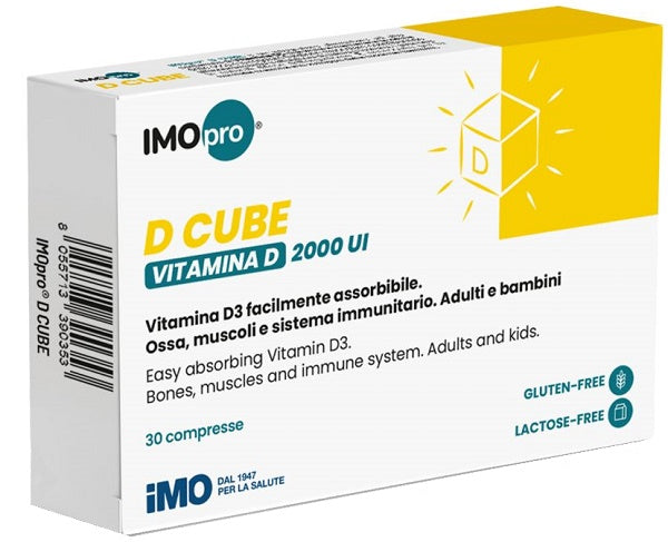 Imopro d cube 30 compresse 600 mg
