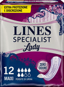 Lines Assorbenti per incontinenza lines specialist lady 12 pezzi