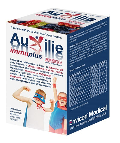 Auxilie immuplus junior soluble 30 stick pack