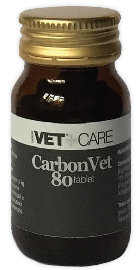 Vetcare carbonvet 80 comprimidos 500 mg