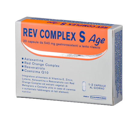 Rev complex s age 20 capsule