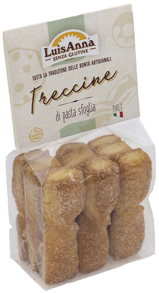 Galletas de hojaldre trenzadas 130 g