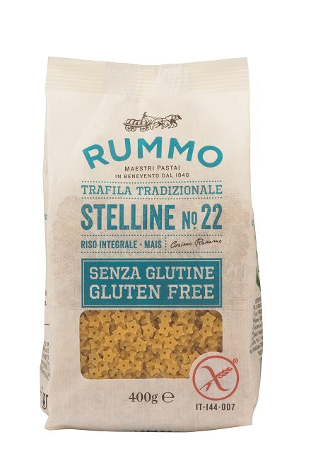 Rummo stelline n22 riso integrale e mais 400 g