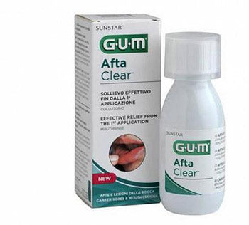 Gum aftaclear rinse 120 ml collutorio