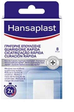 Hansaplast quick healing plaster 8 pieces