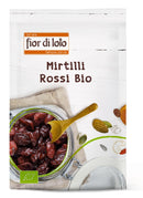 Mirtilli rossi bio 150 g