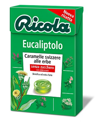 Ricola eucaliptolo senza zucchero 50 g