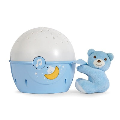 Chicco blue bear projector game