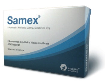 Samex 24 comprimidos tragables de liberación prolongada