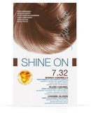 BIONIKE - Shine On colorazione permanente capelli biondo caramello 7.32