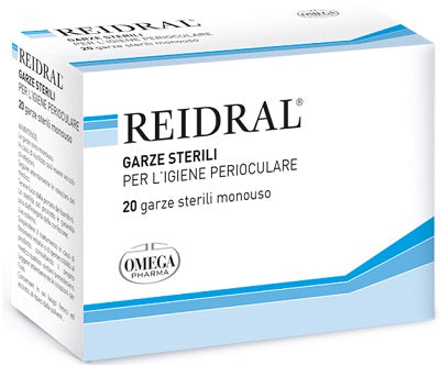 Reidral gasas para ojos 20 piezas