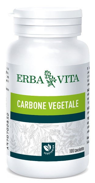 Carbone vegetale 100 tavolette