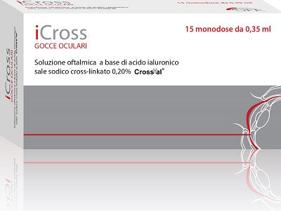 Soluzione oftalmica icross 15 monodosi da 0,35 ml