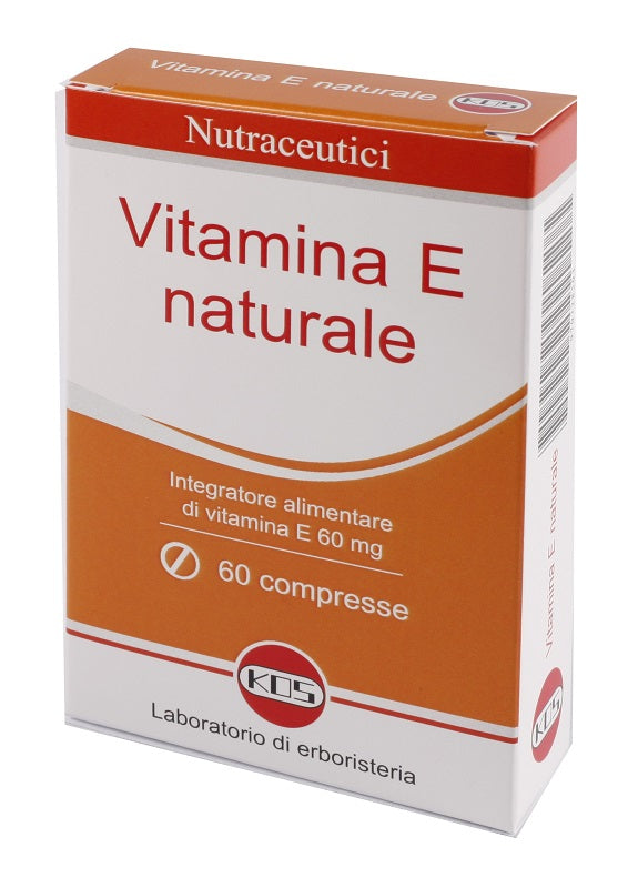 Vitamina E natural 60 comprimidos