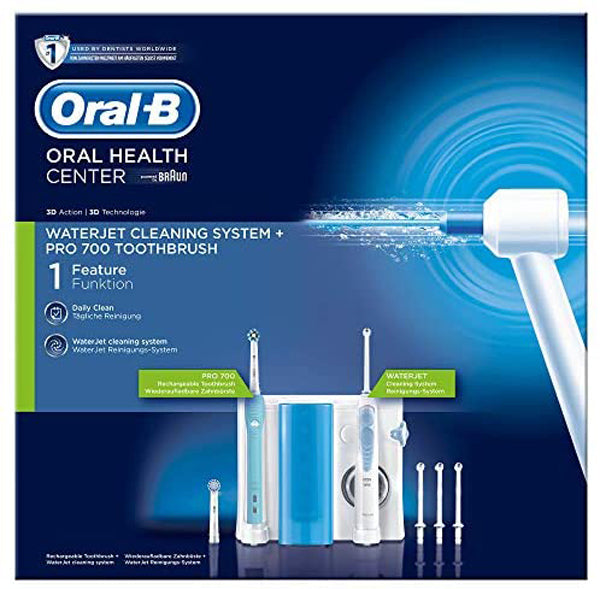 Oral-b oral health center oc16 idropulsore waterjet md16 + pro 700