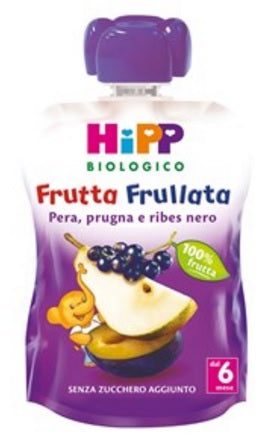 Hipp puré de frutas pera ciruela grosella ecológico 90 g