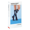 Sigvaris highlight men gambaletto normale punta chiusa marine l