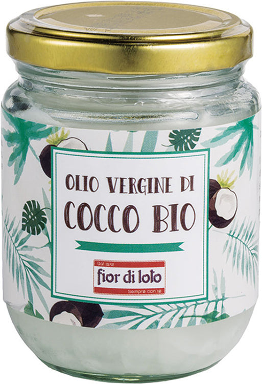 Fior di loto olio vergine di cocco bio 180 g