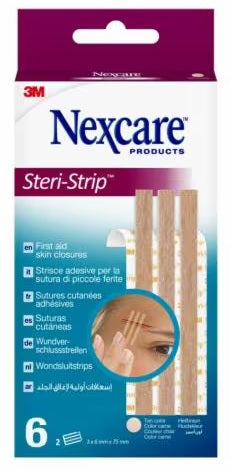 Cerotto per sutura steri strip skin 6x75 mm 6 strisce