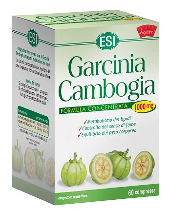 Esi garcinia cambogia 1000 mg 60 compresse