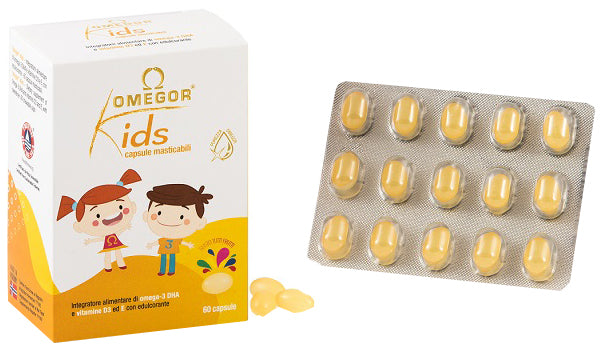 Omegor kids 60 chewable capsules