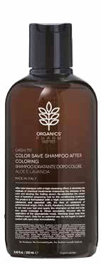 Organics pharm color save shampoo after coloring aloe and lavender