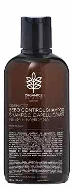 Organics pharm sebo control shampoo neem oil and alpaflor