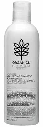 Organics pharm volumizing shampoo for fine hair lemon and peppermint