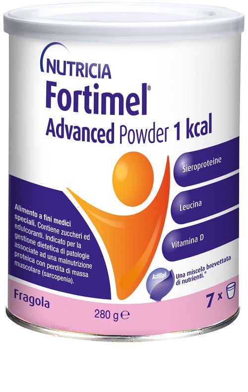 Nutricia fortimel advanced powder 1 kcal strawberry 280 g