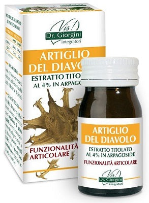 Artiglio del diavolo estratto titolato 60 pastiglie