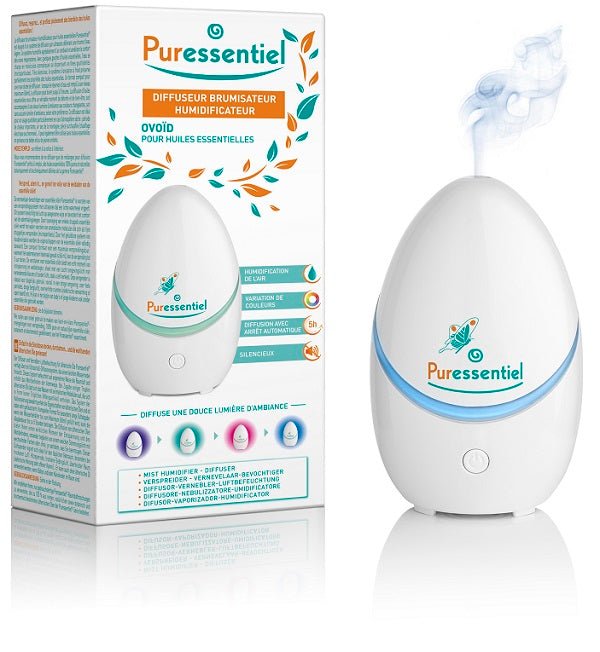 Difusor humidificador ovoide Puressentiel