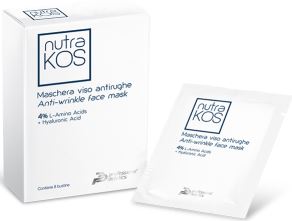 Nutrakos mascarilla facial antiarrugas 8 sobres de 5 ml