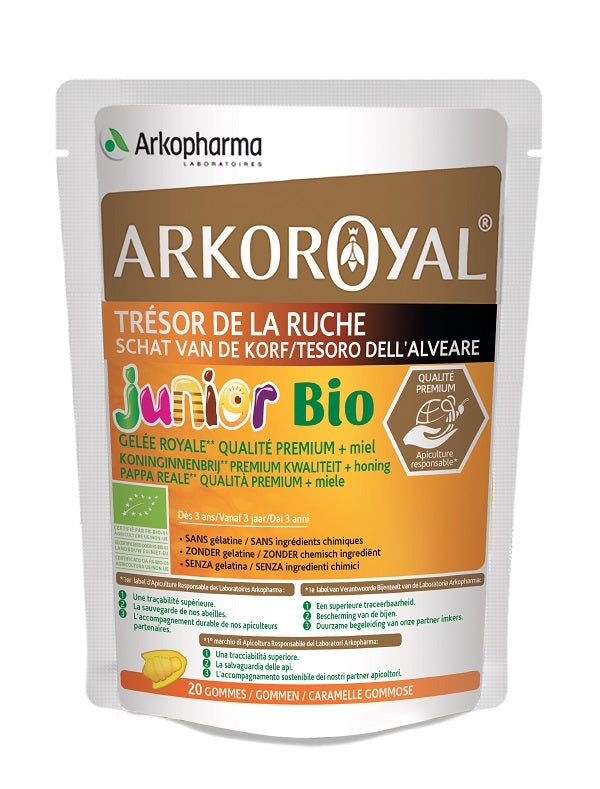 Arkoroyal organic royal jelly gummy candies