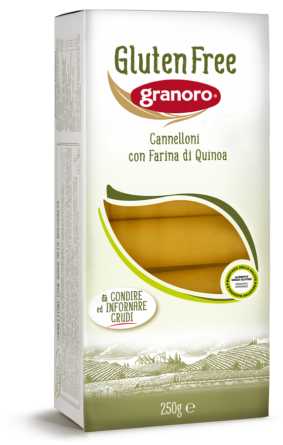 Gluten free granoro cannelloni con quinoa 250 g