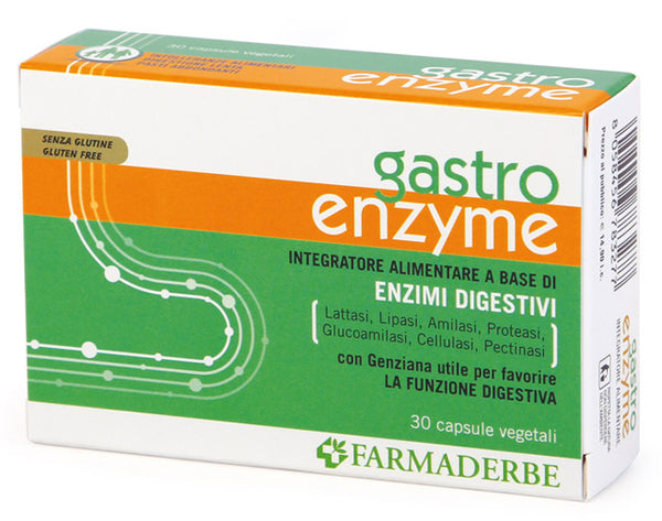 Gastro enzyme 30 capsule vegetali