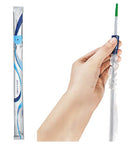 Catetere vescicale autolubrificante liquick x-treme rivestimento idrofilo diametro ch14 lunghezza 43 cm punta ergothan 2 fori sfalsati 30 pezzi