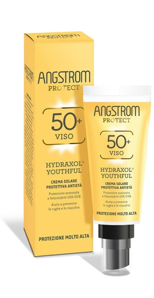 Angstrom protect youthful tan crema solare ultra protezione anti eta' 50+ 40 ml