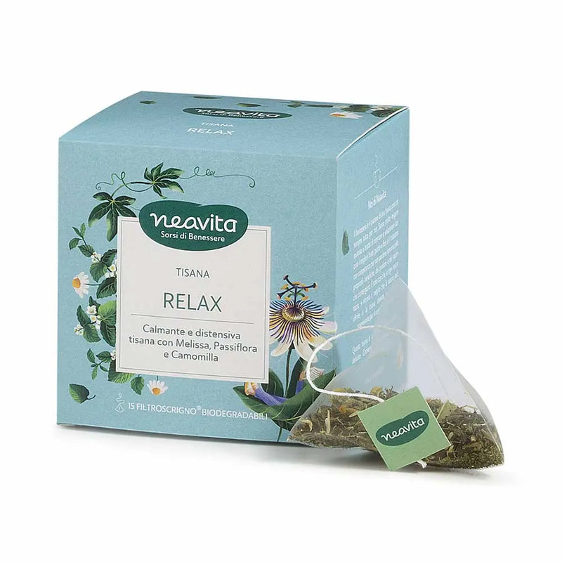 NEAVITA - filtroscrigno infuso in filtri relax, 15filtri x 3 g