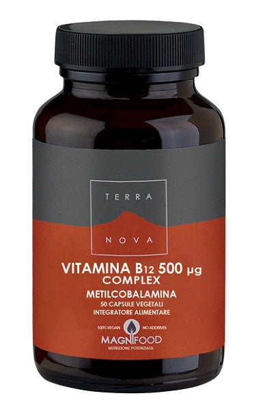 Terranova complejo vitamínico b12 500 ug 50 cápsulas