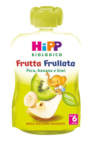 Hipp organic fruit puree pear banana kiwi 90 g